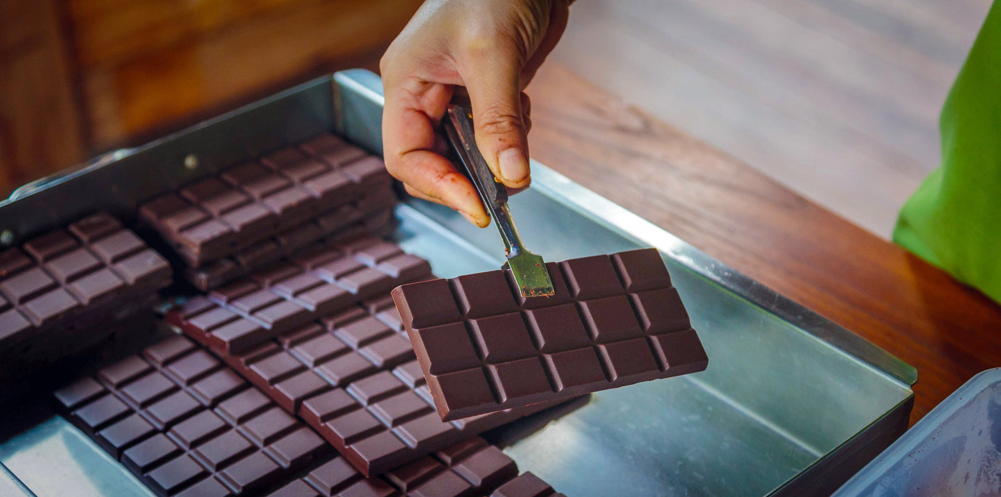 Albino Pink Buffalo Dark Chocolate Bar